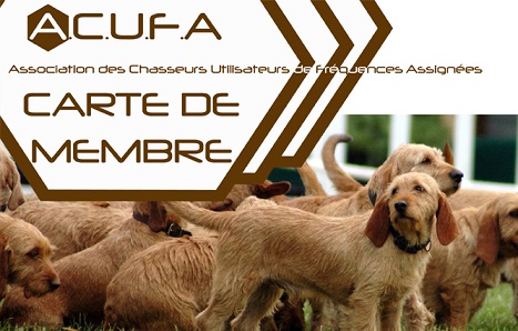 Adhésion ACUFA 2025-2026 - (155.600 Mhz et 162.250 Mhz - Fréquence France exclusivement)